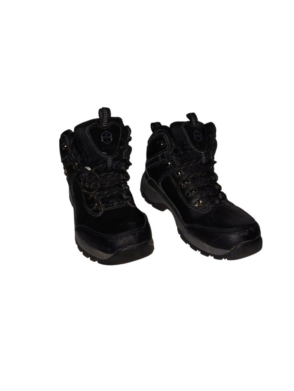 Khombu Summit Leather Hiking Outdoor Tactical Black Boots Men's 9M